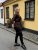 Sneakers Chunky, svart/strass/guld