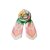 Miniscarf Lemon, Pink Multi