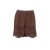 Shorts med spets Agneta, Espresso