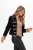 Jacka Lisa Marie, svart/guld