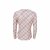 Meshtopp Kamma, Beige Tartan