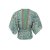 Blus Luna V-hals, Sea Green