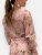 Blus med volang Sabine, rosa
