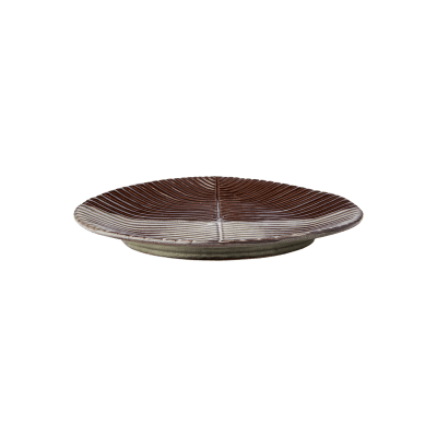 VILLE Tallrik, Brun/elfenben