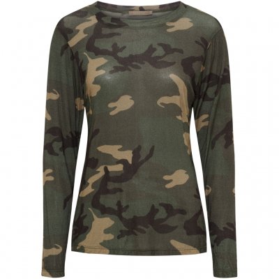 Topp MdcElissa, grön Camo