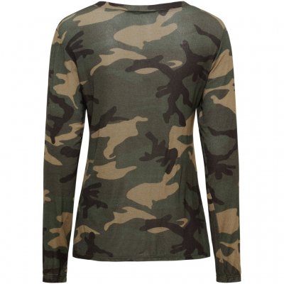 Topp MdcElissa, grön Camo
