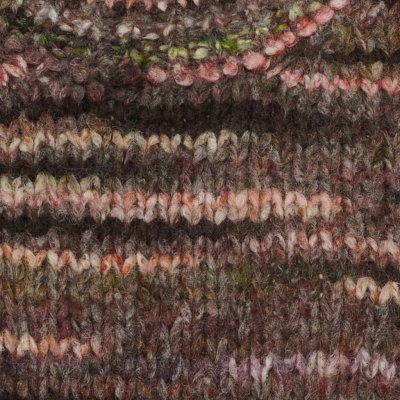 Stickad väst Mdc Amaryllis, brun multi