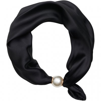 Liten scarf med magnet, svart
