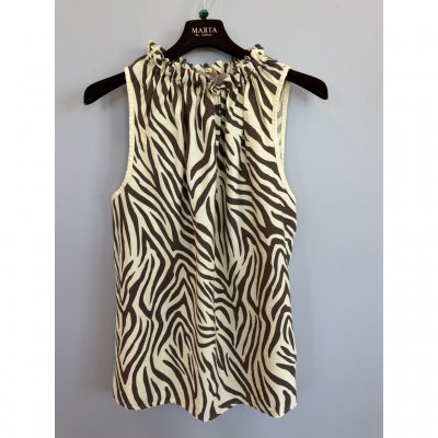 Topp Lucina, Zebra gul/brun