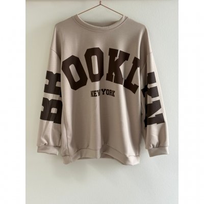 Tröja Brooklyn, beige/brun
