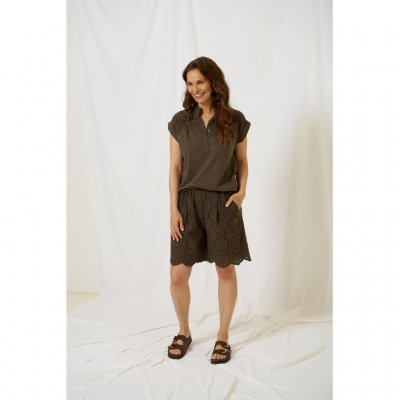 Shorts Liselotte, brun