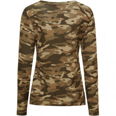 Topp MdcElissa, brun Camo