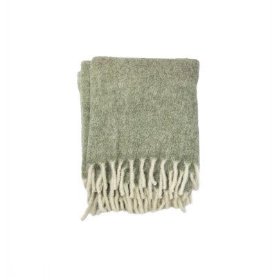 Pläd Morgan, ljusgrön