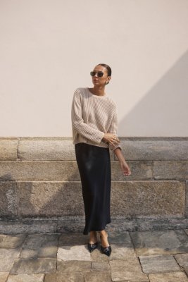 Pullover Kasolar, Feather Gray