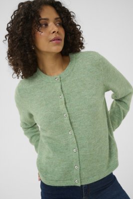 Stickad kofta Kaniel, Sea Spray Melange