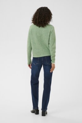 Stickad kofta Kaniel, Sea Spray Melange