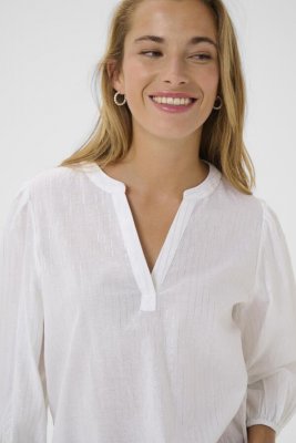 Blus Kaluise, vit/silver