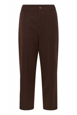 Byxor Kaheather cropped, brun