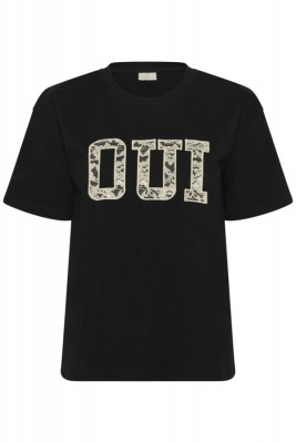 T-shirt Karosie, Black Deep