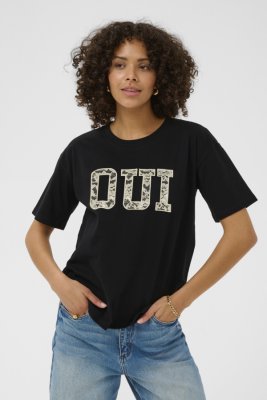 T-shirt Karosie, Black Deep