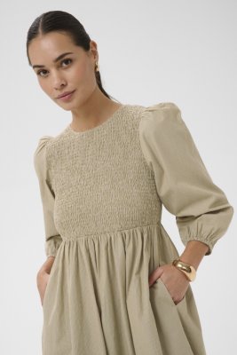 Klänning Kamona, Chalk Oak Stripe