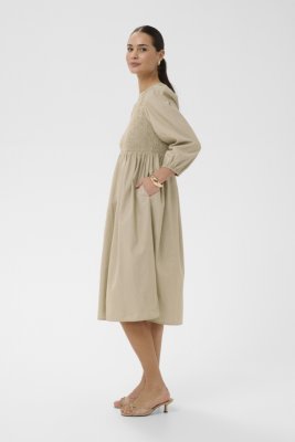 Klänning Kamona, Chalk Oak Stripe