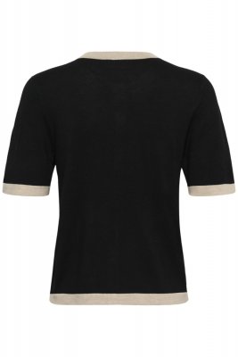 Kofta Kalizza Contrast, Black Deep/beige
