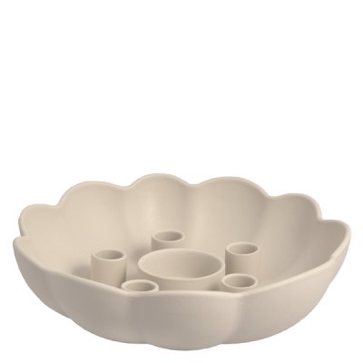 Karaby Blomma, Beige ljusstake