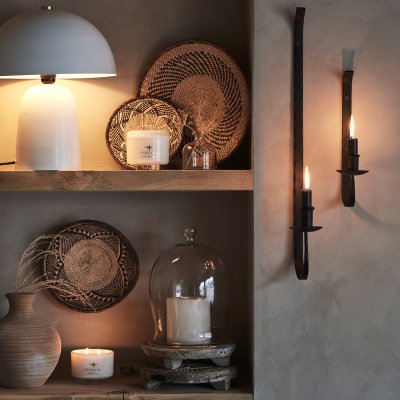 VENTURE Doftljus Black dahlia, Vit