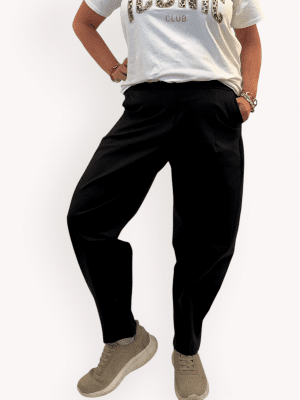 Agneta, Barrelbyxa med stretch, svart