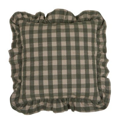 Kuddfodral Lisa, mörkgrön