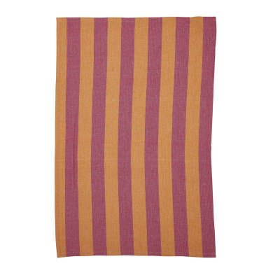 Kökshandduk Amalia, orange/rosa