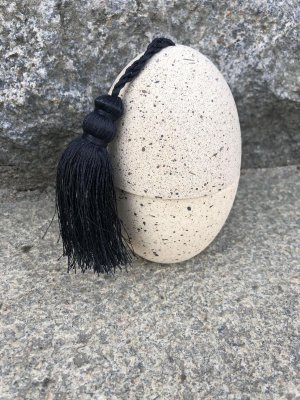 TOGO Burk med lock S, Natur/svart