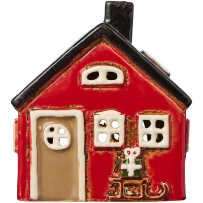 Ljushus Stillenat, Hus med kälke och julklappar