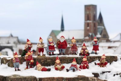 Ribenisserne Freja med julgran