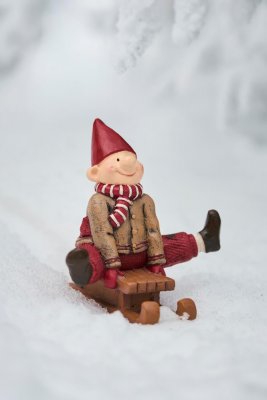 Ribenisserne Hans med kälke