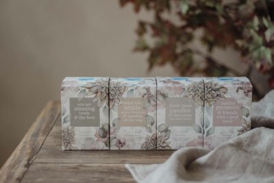 Majas Doftljus Smile Enjoy Life Spread Kindness & Be happy, sparkling lemon