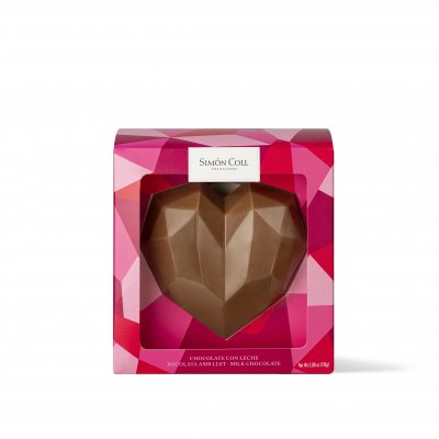 Chokladhjärta 3D i presentask 110g