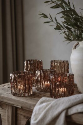 Majas Lykta Classico 11x12 cm, chestnut