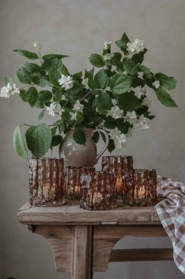 Majas Lykta Classico 11x12 cm, chestnut