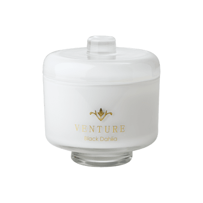 VENTURE Doftljus Black dahlia, Vit
