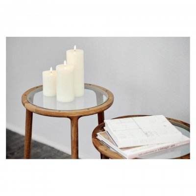 UYUNI Pelarljus LED 7,8x15,2 cm, NORDIC WHITE