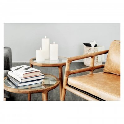 UYUNI Pelarljus LED 7,8x15,2 cm, NORDIC WHITE