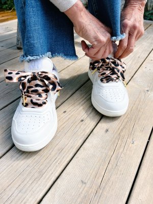 Skosnören Leopard Scarf 120 cm