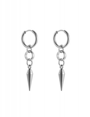 Örhängen Peak Drop Large, stål