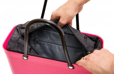 Hinza innerväska hög, svart