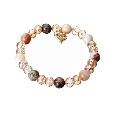 Armband Claire, brunmix