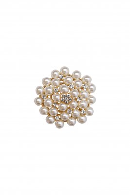 Brosch Tiffany, pärlor