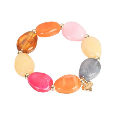 Armband Stenpärlor, multi