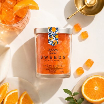 SWEEDS cocktail sweets, Aperol Spritz